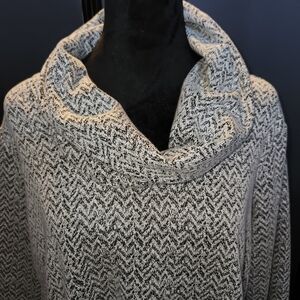 NorthStyle Monochrome Cowl Neck Dress